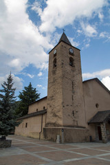 Fototapeta na wymiar the church in andorra