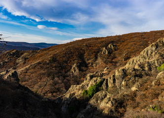 Birtvisi canyon in Georgia
