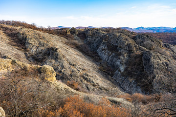 Birtvisi canyon in Georgia