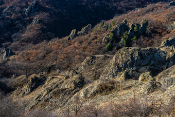 Birtvisi canyon in Georgia
