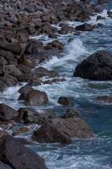 Tauranga New Zealand. Mount Maunganui. Coast. Ocean. Waves