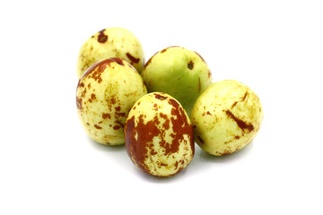 organic natural jujube yellow green 