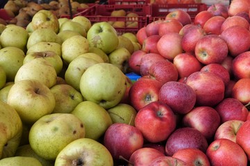 Naklejka na ściany i meble close up of apples