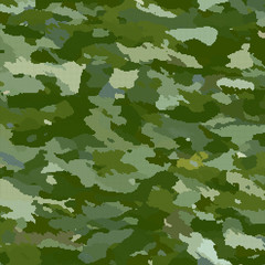 Camouflage Military Camo Repeat Seamless Clothing Print. Square Dots Base.Vector Illustration