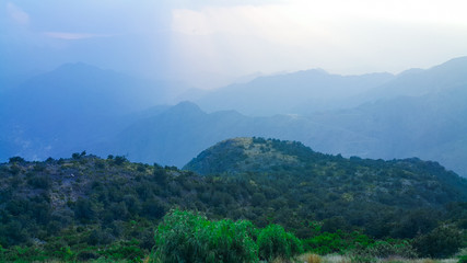 Mountains scenery - natural background - natural park - So beautiful clear blue sky - nice day