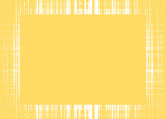 Thin yellow rough lines frame