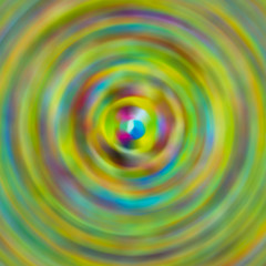 abstract background motion of the pool blur motion gradient green yellow blue center art basis