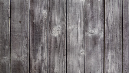 Palissade en bois gris foncé