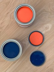 cans of paint