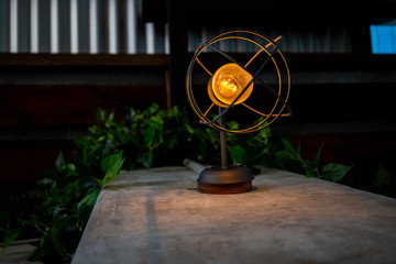 Obraz premium Vintage style rustic led light bulbs