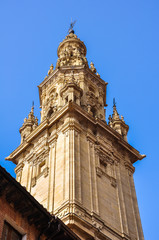The Cathedral of Santo Domingo de la Calzada is a Roman Catholic church in La Rioja, Spain.