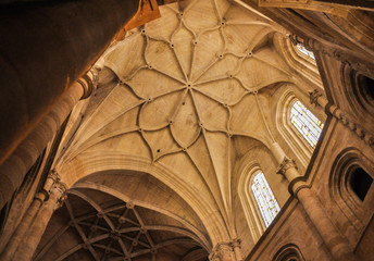 The Cathedral of Santo Domingo de la Calzada is a Roman Catholic church in La Rioja, Spain.