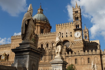 Fototapeta na wymiar Palermo, Italy, city view
