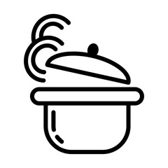 Pan Icon Vector Design Template