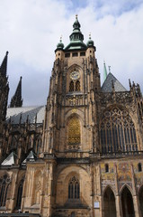 Fototapeta na wymiar Prague, St. Vitus Cathedral