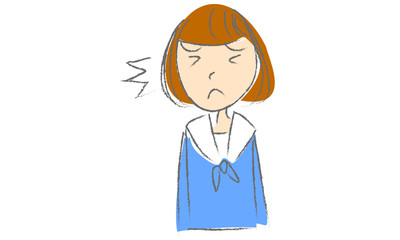 卒業式の女の子パターン