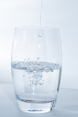 Glas mit wasser - Wasserglas