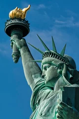 Stickers pour porte Statue de la Liberté Statue of Liberty