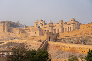 Fototapeta premium Amber Fort in Jaipur, India