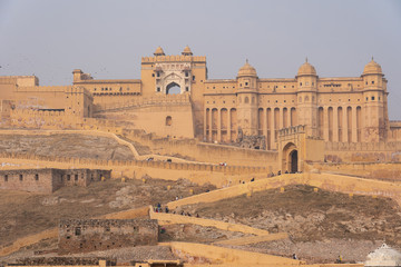 Fototapeta premium Amber Fort in Jaipur, India