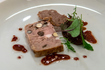 Loaf of Meat with red sauce