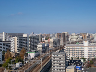 Fototapeta premium 都市風景