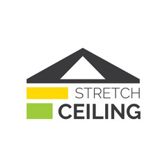 Vector logo of ceilings and stretch ceilings