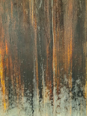 Old metal vintage wall loft structure as background