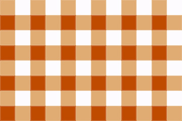 vector Brown and white Gingham check pattern design illustration for printing on paper, wallpaper, covers, textiles, fabrics, for decoration, decoupage, and other.