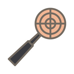 Obraz premium Skimmer icon vector in color