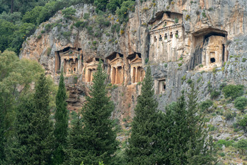 Dalyan Caunos Rock Tombs
