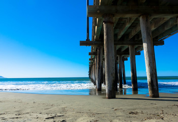 Fototapeta premium Cayucos Pier, San Louis Obsipo Country, California