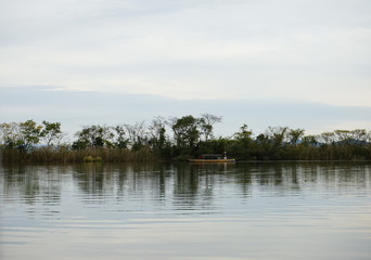 水郷と船