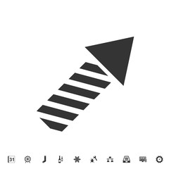 fireworks icon vector illustration for graphic design and websites