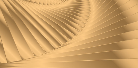 Gold gradient abstract background. Golden wave lines. Luxury style. Vector illustration.