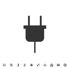 plug icon vector illustration for graphic design and websites