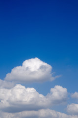 Fototapeta premium 青空と雲