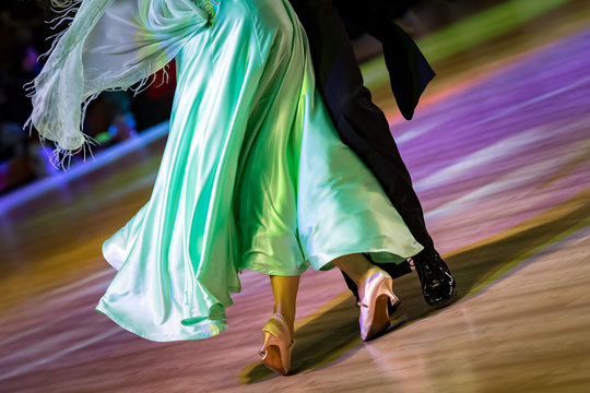 couple dancing standard dance
