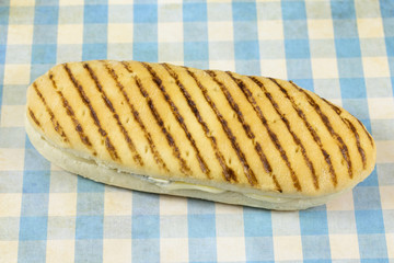 panini sandwich on a table