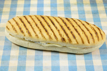 panini sandwich on a table