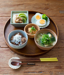 日本の和食プレート