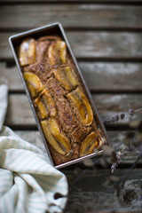 バナナのブラウニー