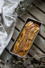 バナナのブラウニー