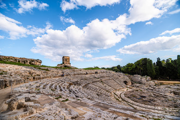 ancient Greek theater in Syracuse