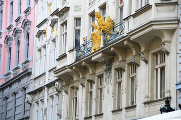 Fototapeta na wymiar Prague, City view