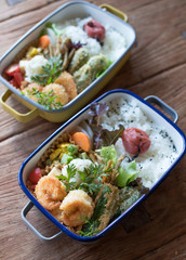 エビフライ弁当