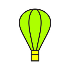 Air Balloon Icon Vector