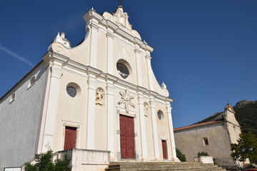 Fototapeta premium Eglise de Corbara, Corse