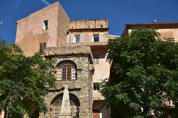 Fototapeta na wymiar Village de Speloncato, Corse