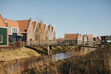 Fototapeta premium Voyager à Volendam
